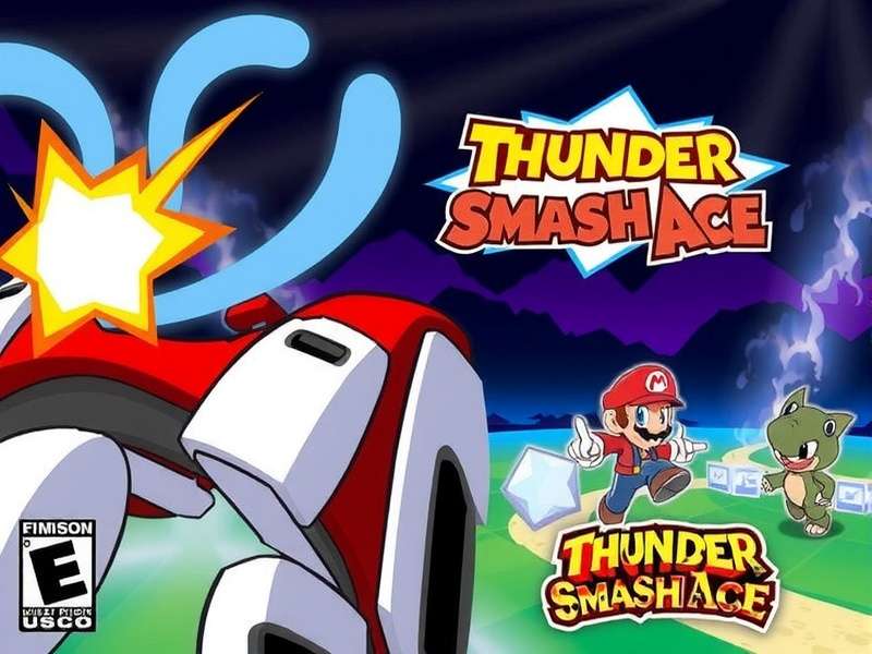 Thunder Smash Ace Game Cover Thunder Smash Ace Game Cover